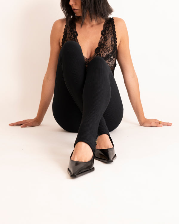 Macacão/Legging cintura alta com pézinho - Jazz