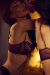 Top com aro em tule e renda - Monroe