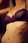 Top com aro em tule e renda - Monroe