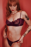 Top com aro em tule e renda - Monroe