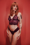 Calcinha em tule e renda - Marta