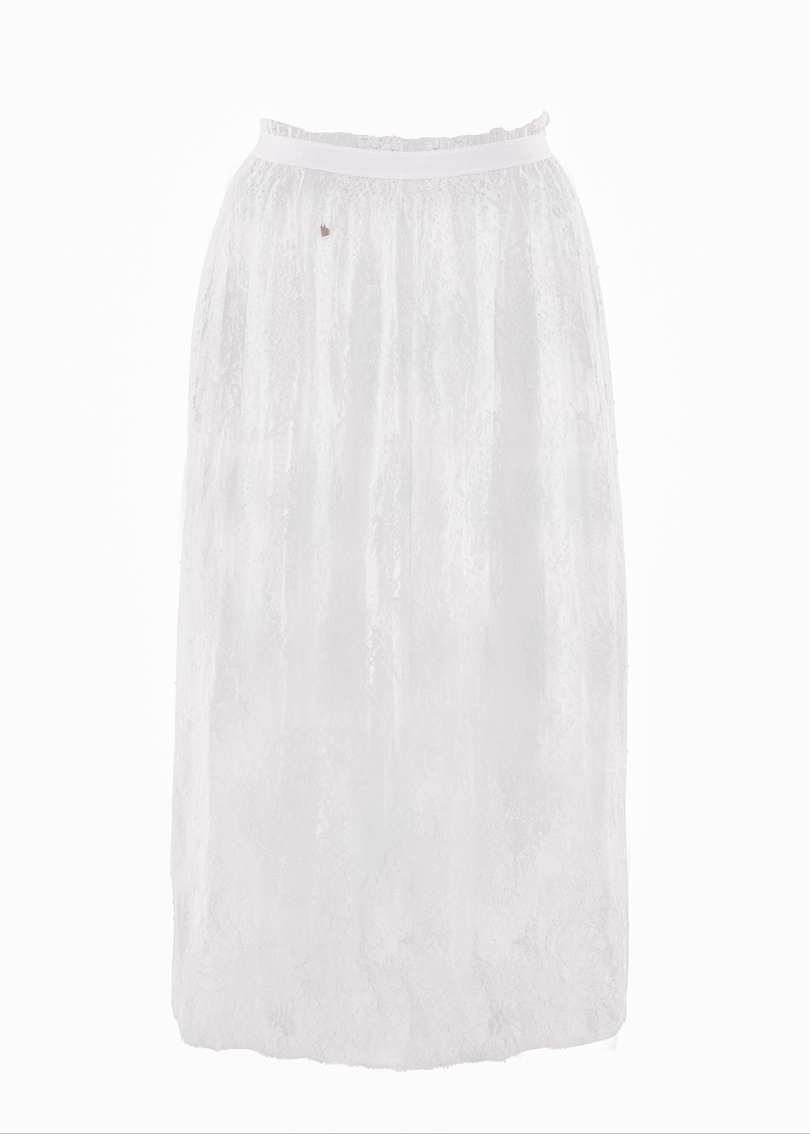 Anágua midi em renda - Chloé