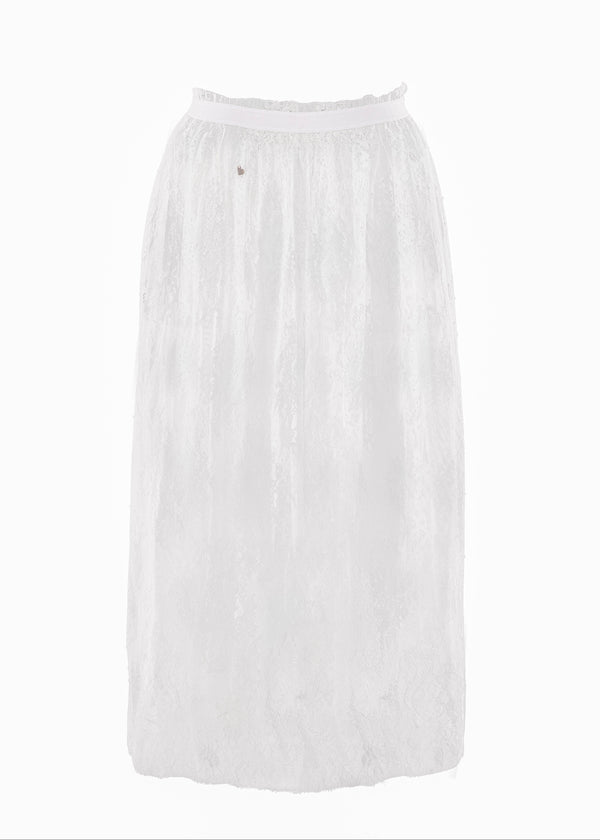 Anágua midi em renda - Chloé