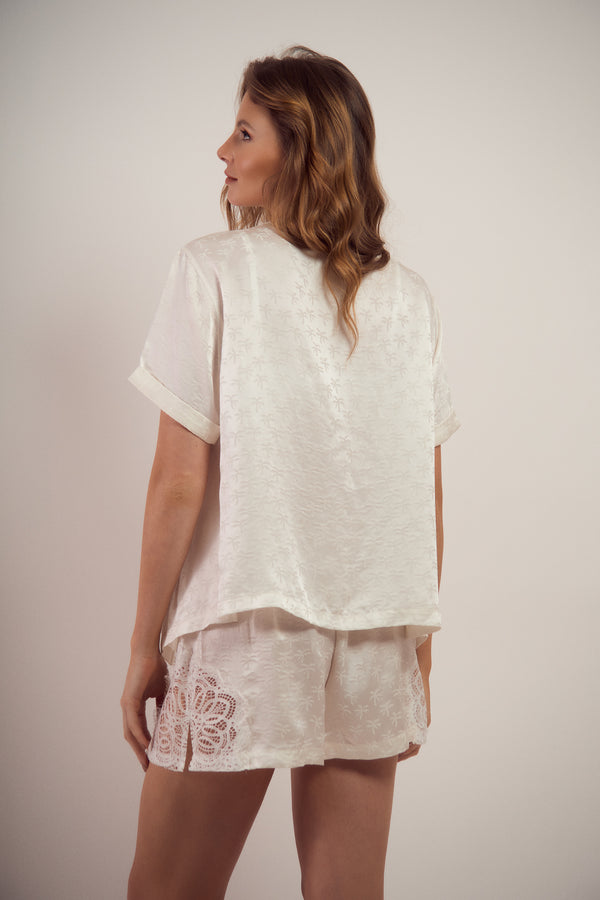 Conjunto sleepwear em seda - Yves