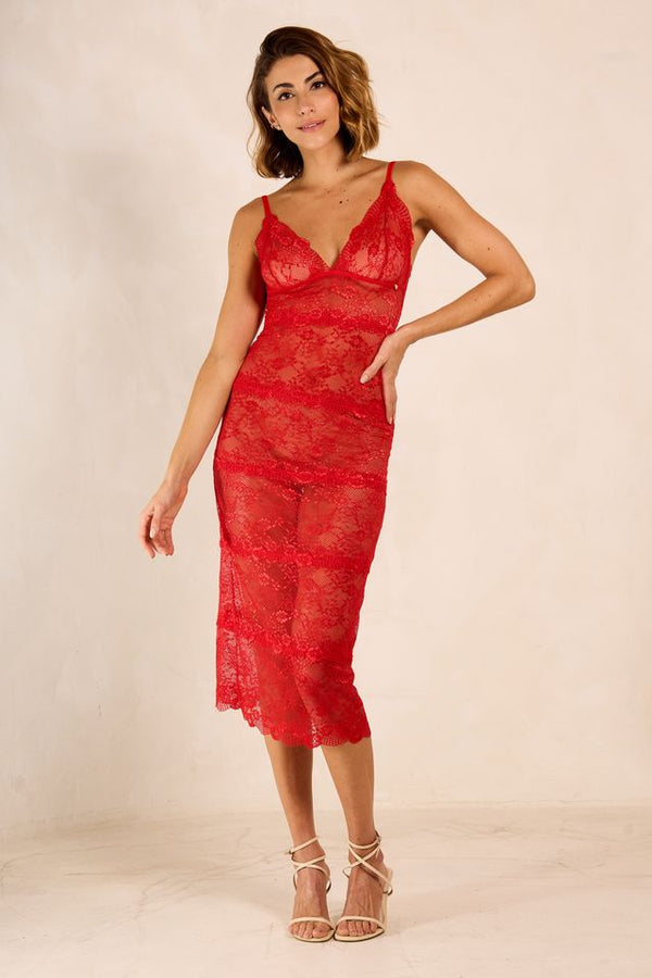 Vestido em renda - Helena