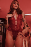 Body sem fundo em renda - Frida