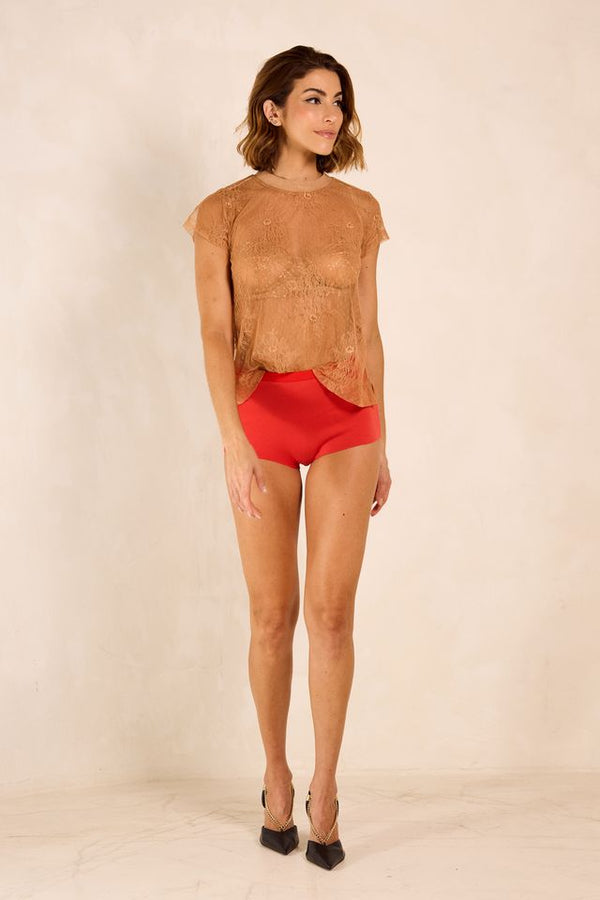 Camiseta em renda - Dandara