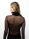 Blusa manga longa tule - Diane Keaton