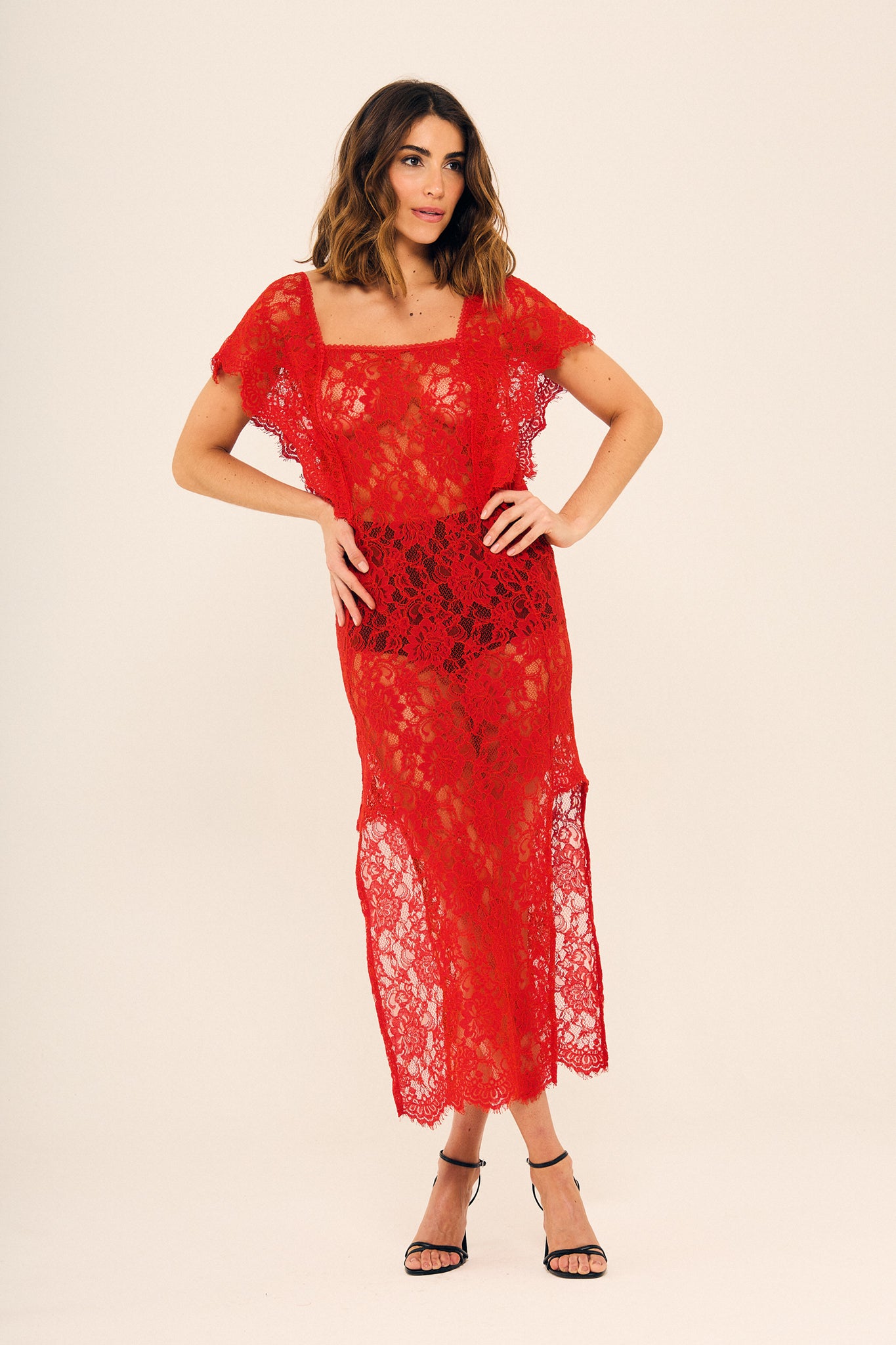 Vestido em renda - Nathalia