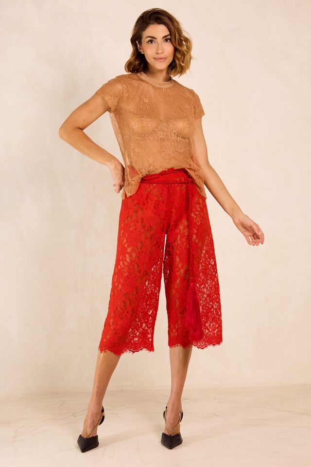 Camiseta em renda - Dandara